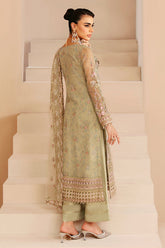 E-208 | 3Pc Unstitched Suit Festive Formal Luxury By Ramsha
